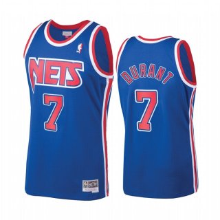 Camisetas NBA New Jersey Nets Kevin Durant Azul Hardwood Classics 1992-93