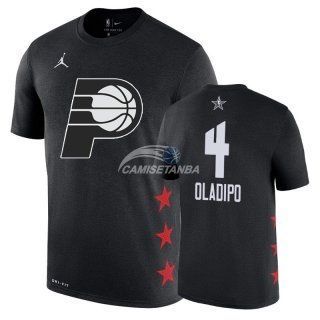 Camisetas NBA de Manga Corta Victor Oladipo All Star 2019 Negro
