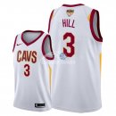 Camisetas NBA Cleveland Cavaliers George Hill 2018 Finales Blanco Association Parche