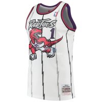 Camisetas NBA Toronto Raptors Tracy McGrady Blanco Hardwood Classic 1998-99
