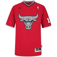 Camisetas NBA Chicago Bulls 2013 Navidad Rose Rojo