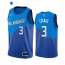 Camiseta NBA Ninos Milwaukee Bucks Torrey Craig Azul Ciudad 2020-21
