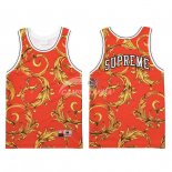 Camisetas NBA Air Foamposite Supreme x Nike Rojo