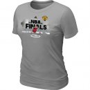 Camisetas NBA Mujeres Miami Heat Gris-1