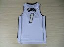 Camisetas NBA de Chris Bosh Miami Heats Blanco