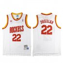 Camisetas NBA de Retro Clyde Drexler Houston Rockets Blanco