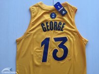 Camisetas NBA Indiana Pacers 2016 Navidad Paul George Amarillo