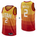 Camisetas NBA de Joe Ingles Utah Jazz Nike Amarillo Ciudad 17/18