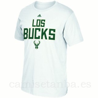 Camisetas NBA Milwaukee Bucks Blanco