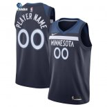 Camisetas NBA Minnesota Timberwolves Personalizada Marino Icon 2020