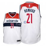 Camisetas de NBA Ninos Washington Wizards Dwight Howard Blanco Association 2018