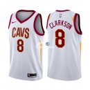 Camisetas NBA de Jordan Clarkson Cleveland Cavaliers 17/18 Blanco Association