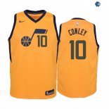 Camisetas de NBA Ninos Utah Jazz Mike Conley Amarillo Statement 19/20