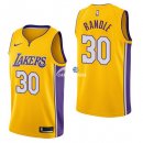 Camisetas NBA de Julius Randle Los Angeles Lakers Amarillo Icon 17/18