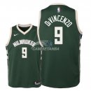 Camisetas de NBA Ninos Milwaukee Bucks Donte DiVincenzo Verde Icon 18/19