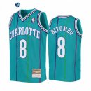 Camisetas NBA Ninos Charlotte Hornets Bismack Biyombo Teal Hardwood Classics 1992-93
