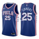 Camisetas NBA de Ben Simmons Philadelphia 76ers Azul Icon 17/18