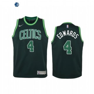 Camisetas de NBA Ninos Edición ganada Boston Celtics Carsen Edwards Verde 2021