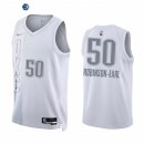 Camisetas NBA Nike Oklahoma City Thunder NO.50 Jeremiah Robinson Earl 75th Season Diamante Blanco Ciudad 2021-22