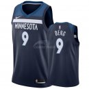 Camisetas NBA de Luol Deng Minnesota Timberwolves Negro Icon 2018/19