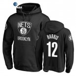 Sudaderas Con Capucha NBA Brooklyn Nets NO.12 Joe Harris Negro 2022