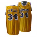 Camisetas NBA de O neal Los Angeles Lakers Amarillo
