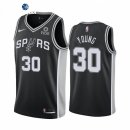 Camisetas NBA de San Antonio Spurs Thaddeus Young Nike Negro Icon 2021