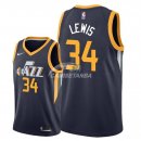 Camisetas NBA de Trey Lewis Utah Jazz Marino Icon 2018