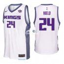 Camisetas NBA de Buddy Hield Sacramento Kings Blanco 17/18