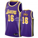 Camisetas NBA de Jemerrio Jones Los Angeles Lakers Púrpura Statement 18/19