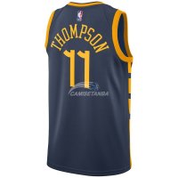 Camisetas NBA de Klay Thompson Golden State Warriors Nike Marino Ciudad 18/19