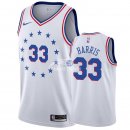 Camisetas NBA Edición ganada Philadelphia Sixers Tobias Harris Blanco 2018/19