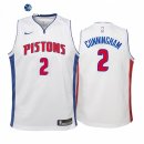 Camisetas NBA Ninos Detroit Pistons Cade Cunningham Blanco Association 2021