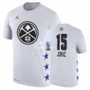Camisetas NBA de Manga Corta Nikola Jokic All Star 2019 Blanco