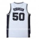 Camisetas NBA de David Robinson San Antonio Spurs Blanco