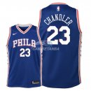 Camisetas de NBA Ninos Philadelphia Sixers Wilson Chandler Azul Icon 18/19