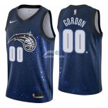 Camisetas NBA de Aaron Gordon Orlando Magic Nike Marino Ciudad 2018