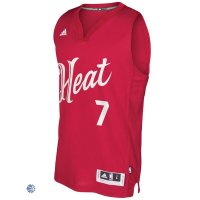 Camisetas NBA Miami Heat 2016 Navidad Goran Dragic Rojo