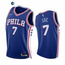 Camisetas NBA de Philadelphia Sixers Isaiah Joe 75th Season Diamante Azul Icon 2021-22