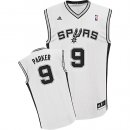 Camisetas NBA de Tony Parker San Antonio Spurs Rev30 Blanco