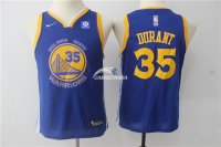 Camiseta NBA Ninos Golden State Warriors Kevin Durant Azul 17/18