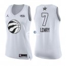 Camisetas NBA Mujer Kyle Lowry All Star 2018 Blanco