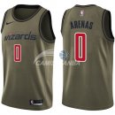 Camisetas NBA Salute To Servicio Washington Wizards Gilbert Arenas Nike Ejercito Verde 2018