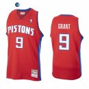 Camisetas NBA Detroit Pistons Jerami Grant Rojo Throwback