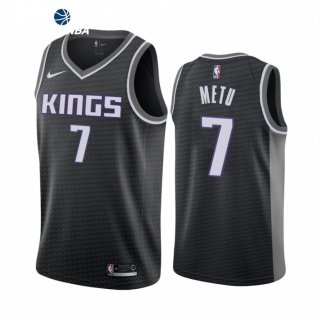 Camisetas NBA de Sacramento Kings Chimezie Metu Nike Negro Statement 2021-22