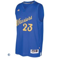 Camisetas NBA Golden State Warriors 2016 Navidad Draymond Green Azul