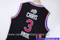 Camisetas NBA de Chris Paul All Star 2015 Negro