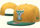 Snapbacks Caps NBA De Chicago Bulls Amarillo Verde