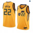 Camisetas NBA de Jeff Green Utah Jazz Amarillo Statement 19/20