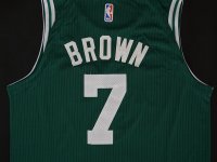 Camisetas NBA de Jaylen Brown Boston Celtics Verde 17/18